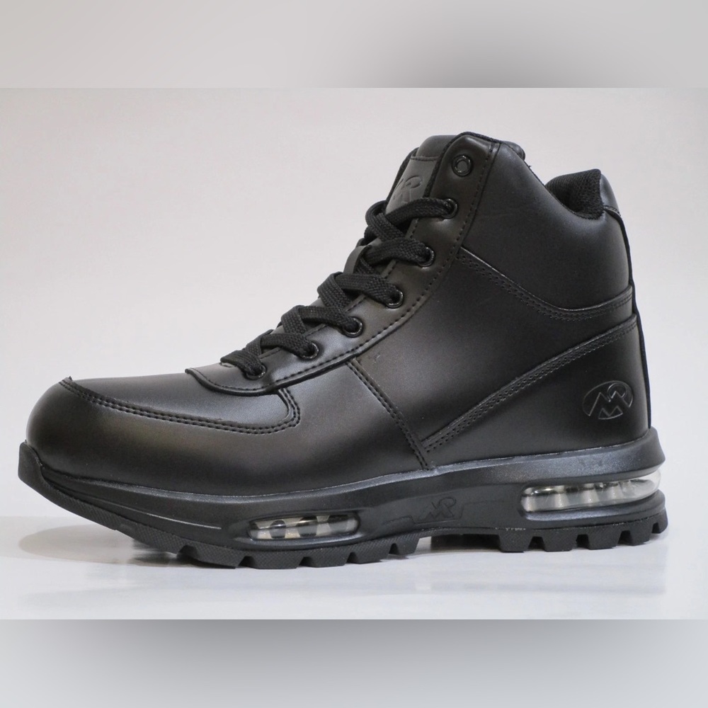 Mountain Gear Men's 310115-01A Sequoia Leather Black Boots